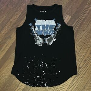Chaser The Who Girl’s Tank Size 14 -EUC